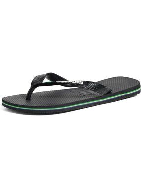 Unisex Brazil Logo Flip Flops | Comfortable Lightweight Sandals for Summer